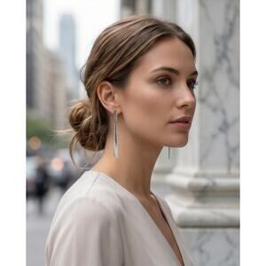 Lauren Michael Lead & Nickel Free dangling Earrrings